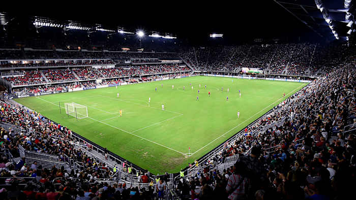 The Washington Spirit sold out DC United's Audi Field